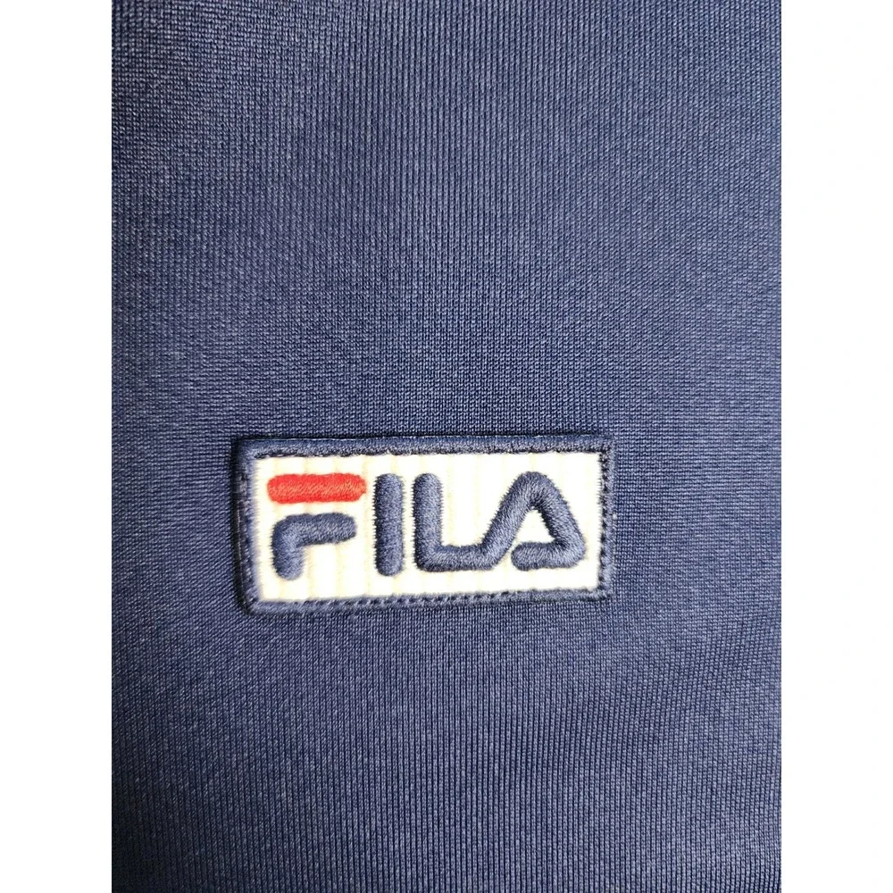 Fila Mens W&S Open Cincinnati Tennis Track Jacket Navy Blue XL Full Zip